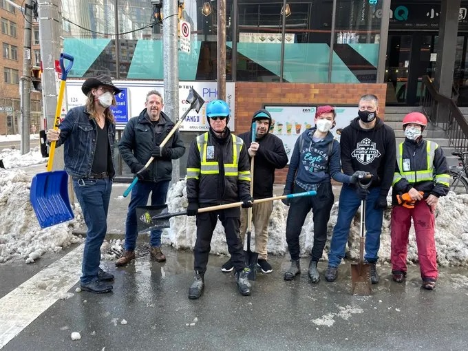 Protestors Shovel Out Toronto to Highlight City’s Systemic&nbsp;Failures