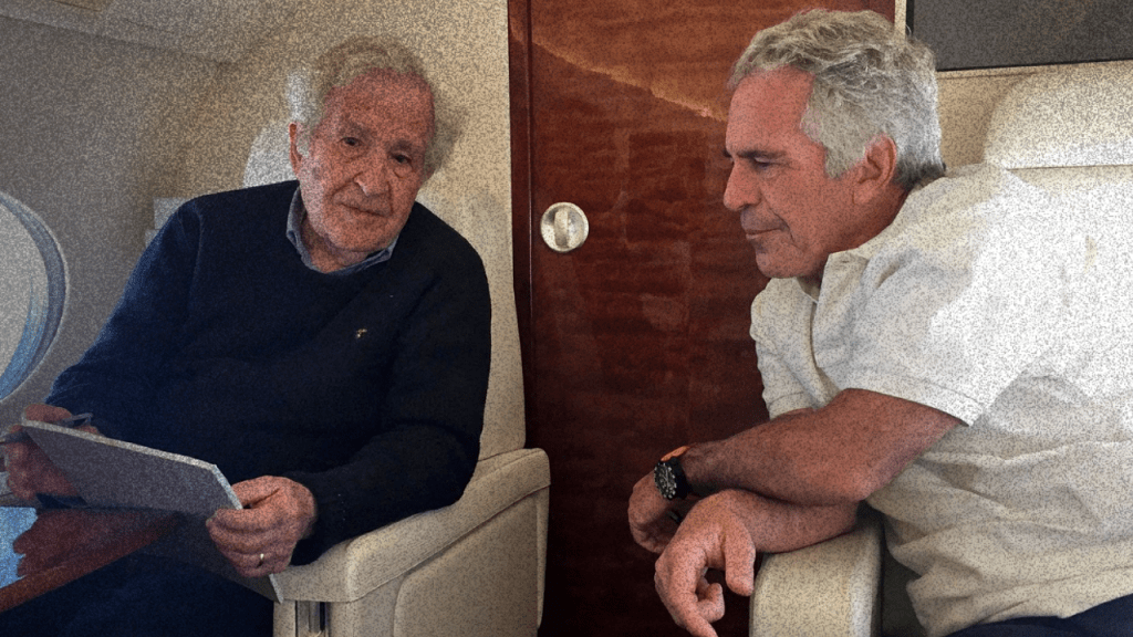 Chomsky Epstein emails left gatekeeping