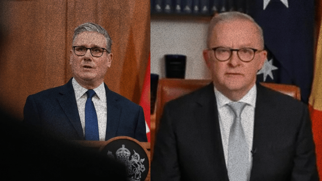 albanese iran war address