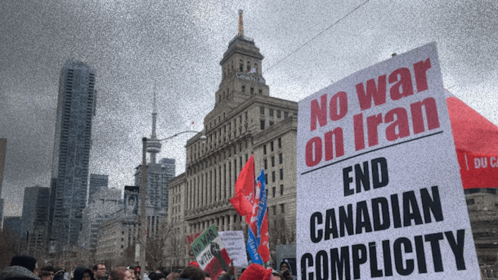 Canada Iran war complicity