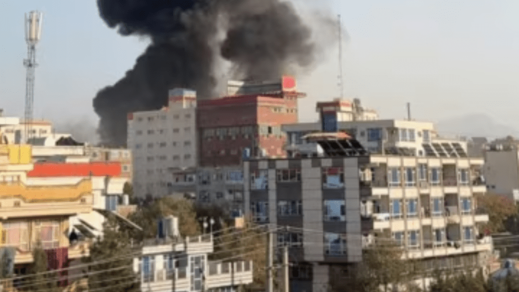 Pakistan Afghanistan airstrike Kabul