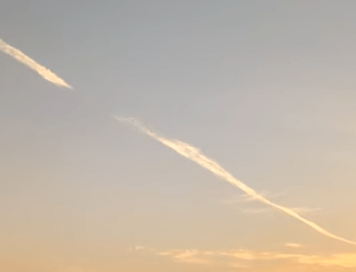 A NASA barium vapor tracer cloud glowing in the upper atmosphere