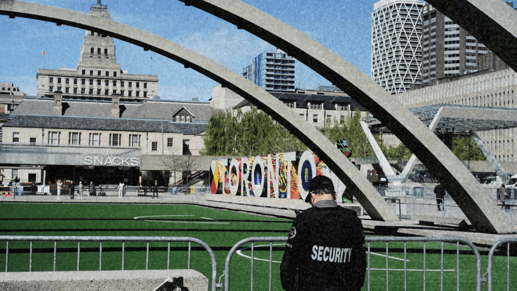 Toronto World Cup security